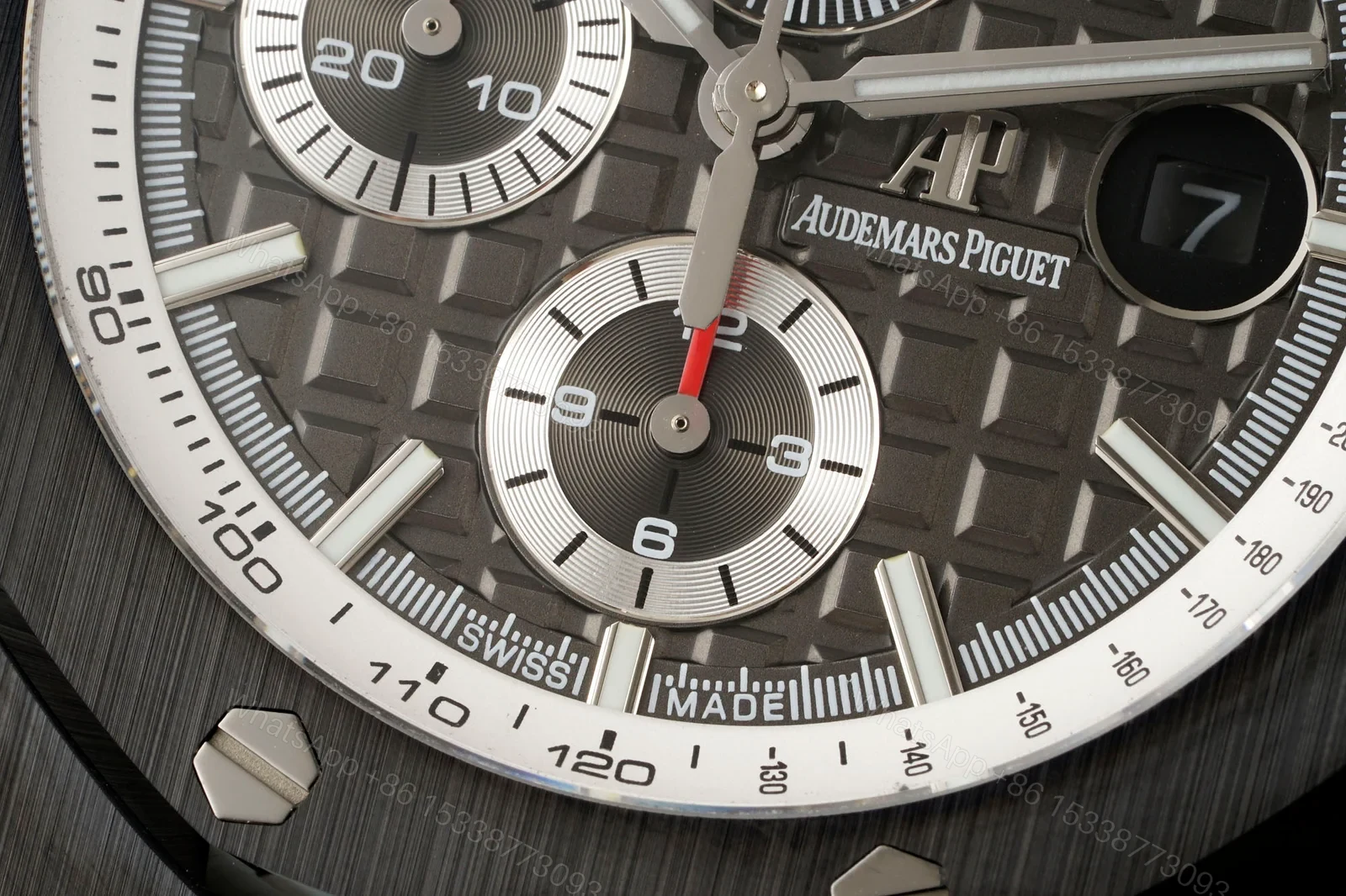 View 5 of Audemars Piguet Royal Oak Offshore Grey Replica 44MM RG-AP-ROO-GRY-44