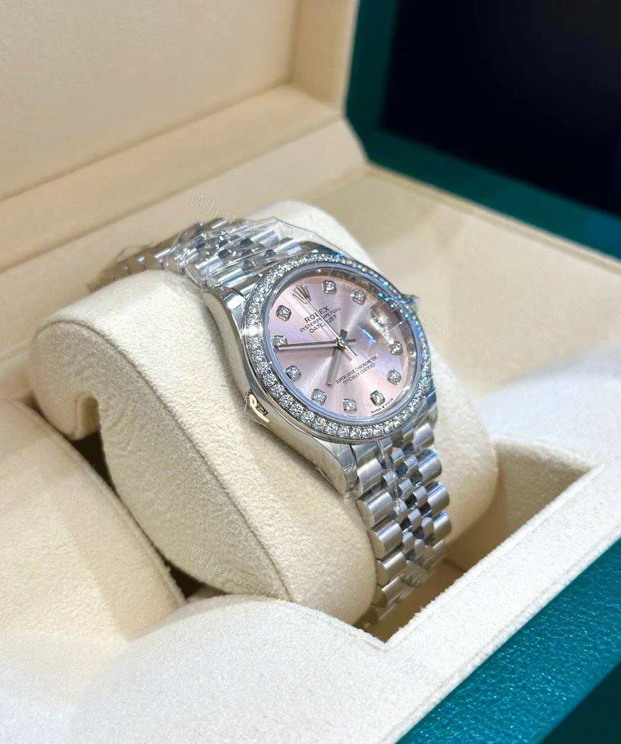 View 5 of Replica Rolex Datejust Pink Dial 278384RBR 31 mm