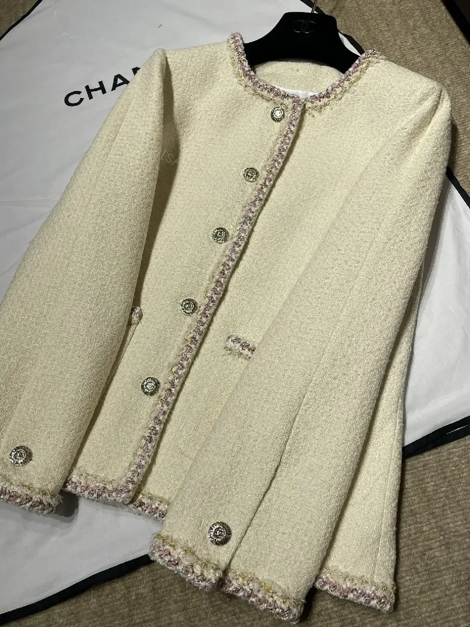 View 11 of Bouclé Jacket: Luxe Texture, Tailored Comfort, Timeless Style