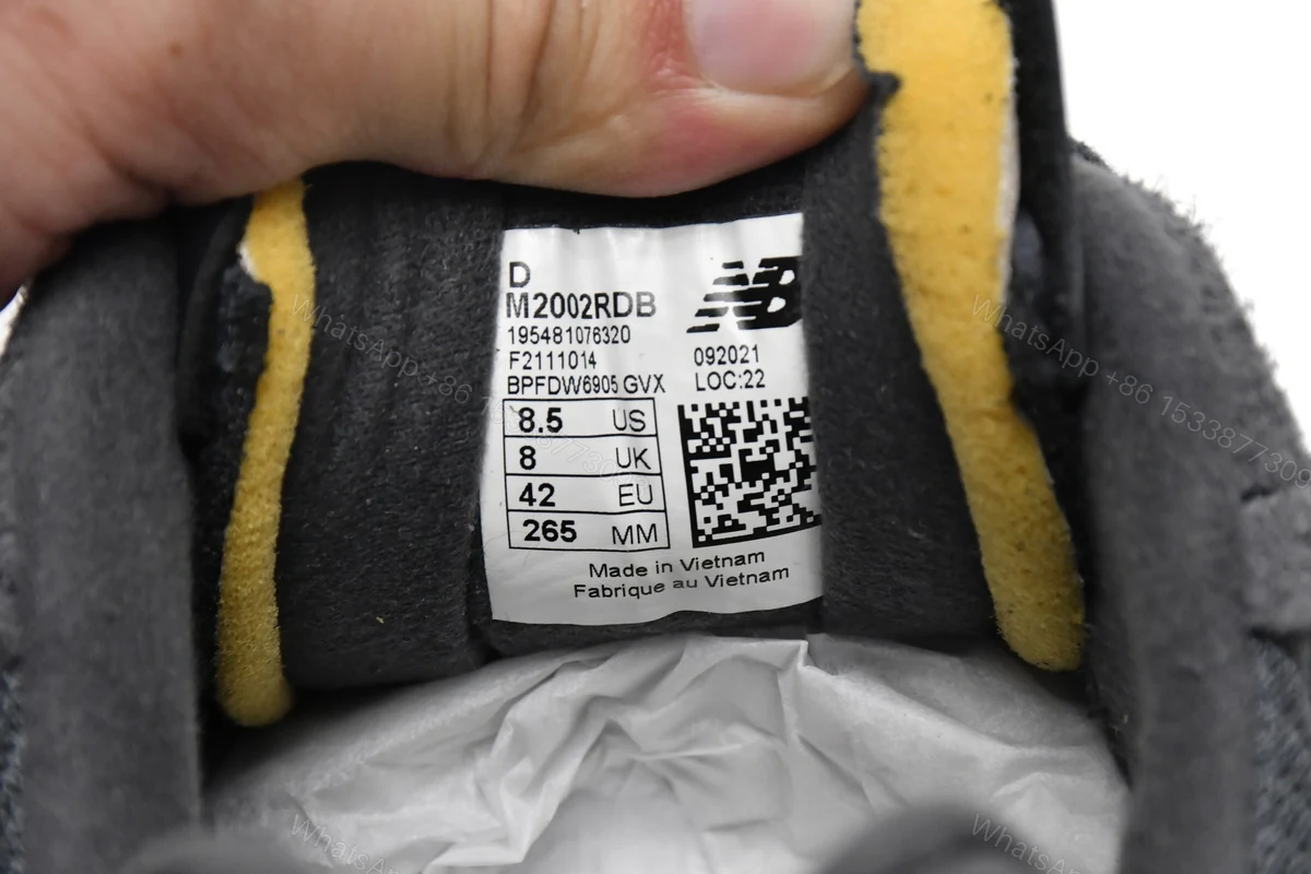 View 5 of New Balance 2002R Phantom Black M2002RDB