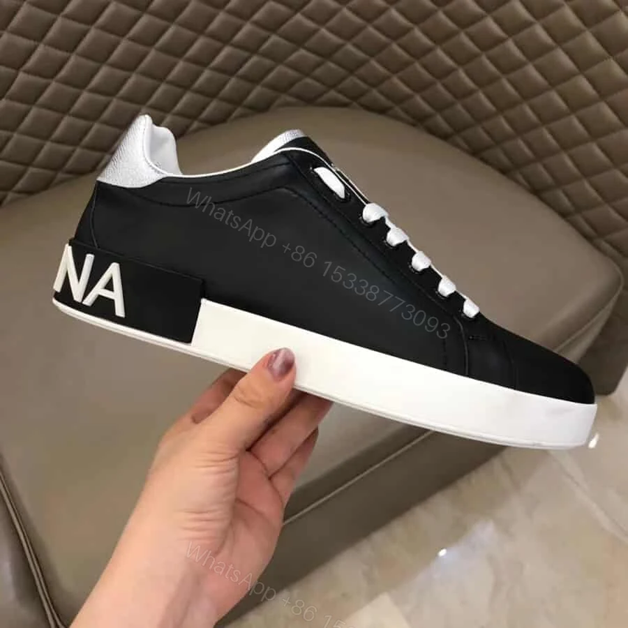 View 7 of DOLCE & GABBANA CALFSKIN NAPPA PORTOFINO SNEAKERS – DG25