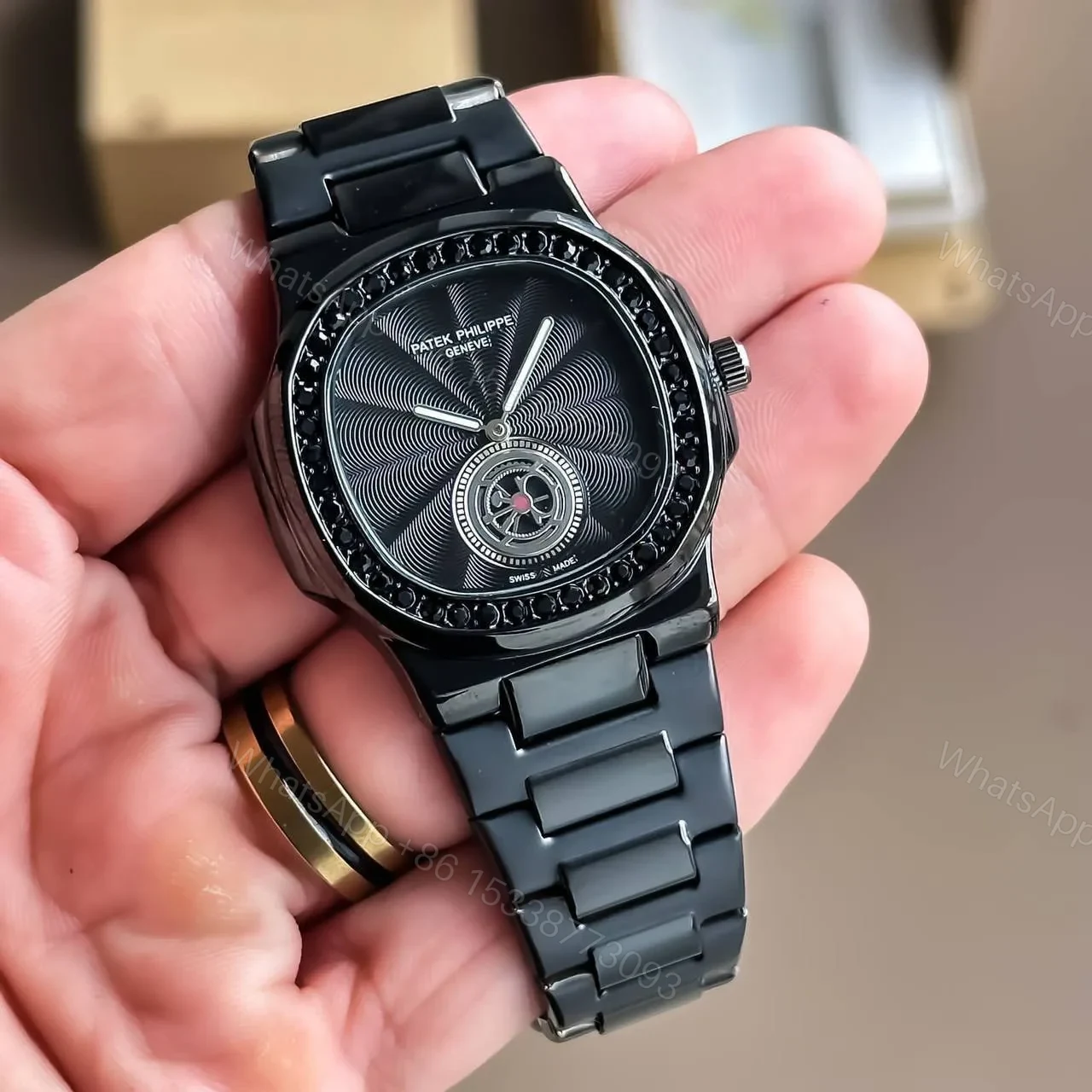 Patek Phillipe Nautilus Black — view 1