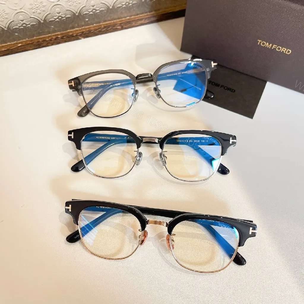 View 2 of Gunmetal Tom Ford Eyewear: Modern Precision, Timeless Proportions