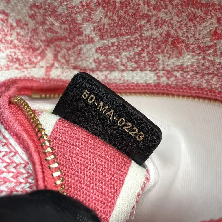 View 5 of Bold Pink Dior-Inspired Handbag: All-Day Luxe Statement