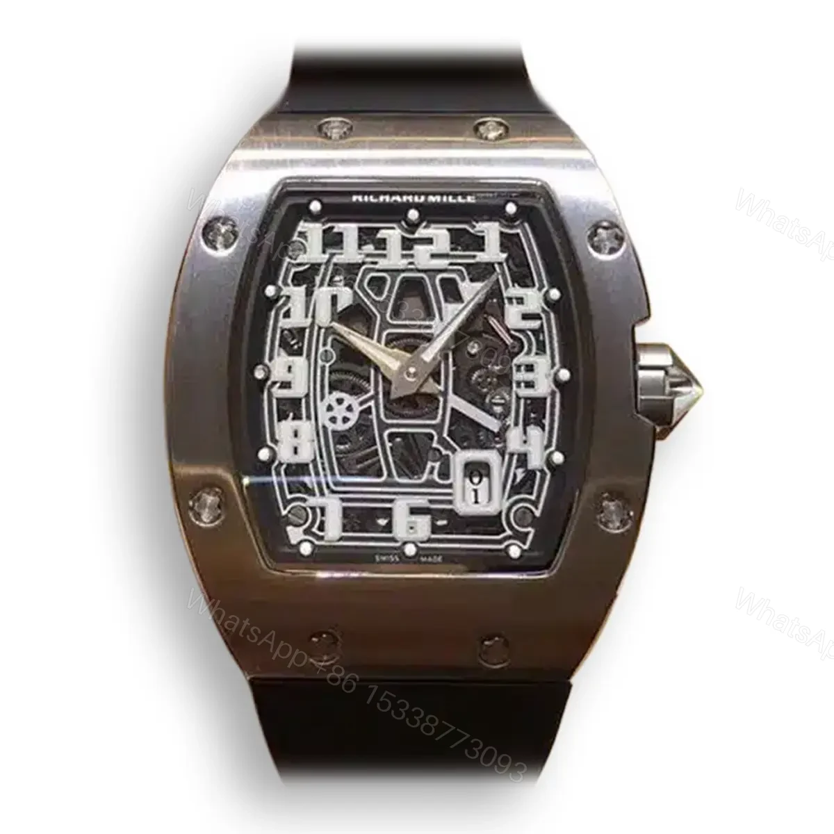 Replica RM 067-01 Extra Flat Titanium Swiss Automatic Movement — view 1