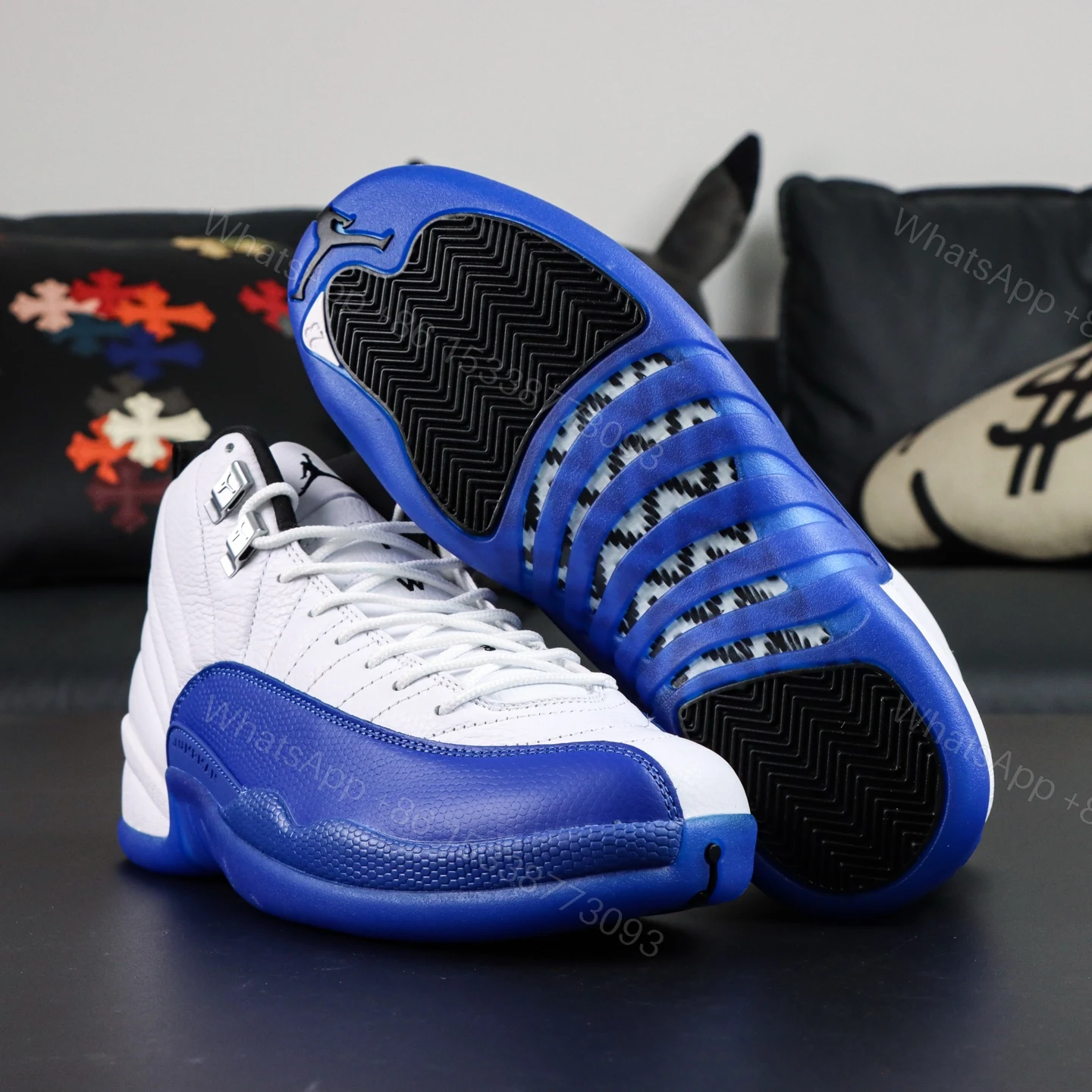 View 3 of Air Jordan 12 “Blueberry” Reps