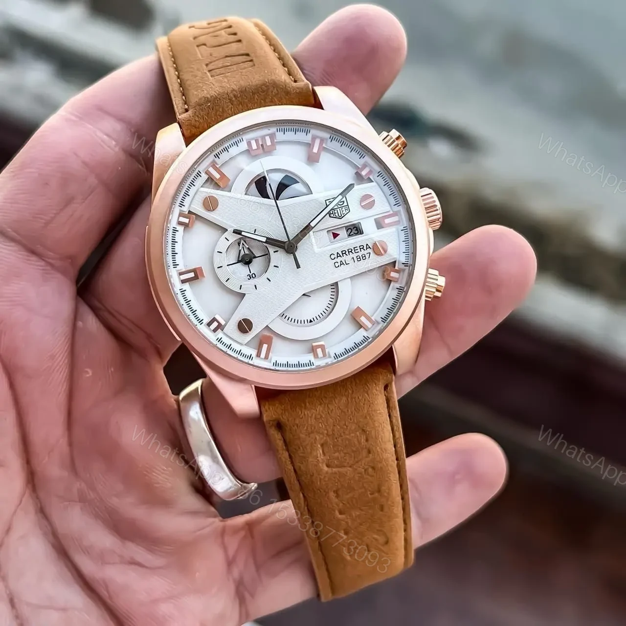 Tag Heuer CR7 Rosegold — view 1