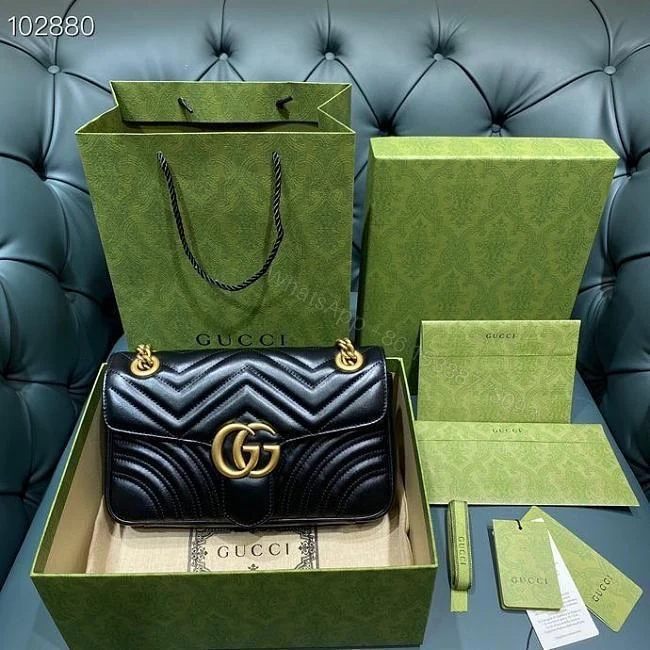 View 2 of Gucci Marmont Bag Black First Copy | Premium AAA+ Replica