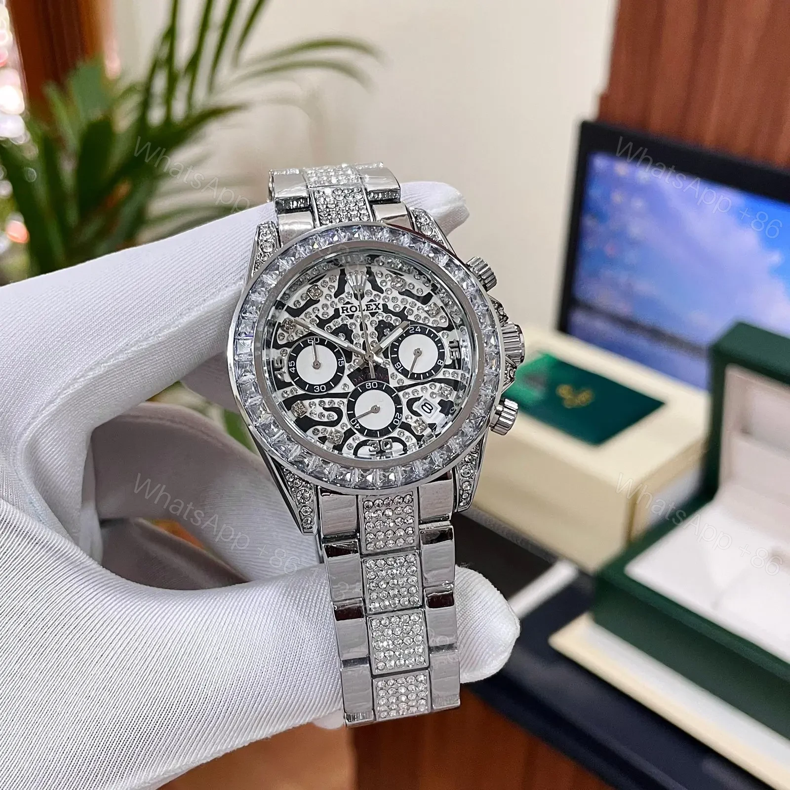 View 3 of Rolex Daytona Tiger Eye Watch