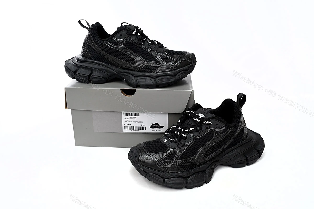 View 2 of Balenciaga 3XL All Black 734733 W2RC6 0203