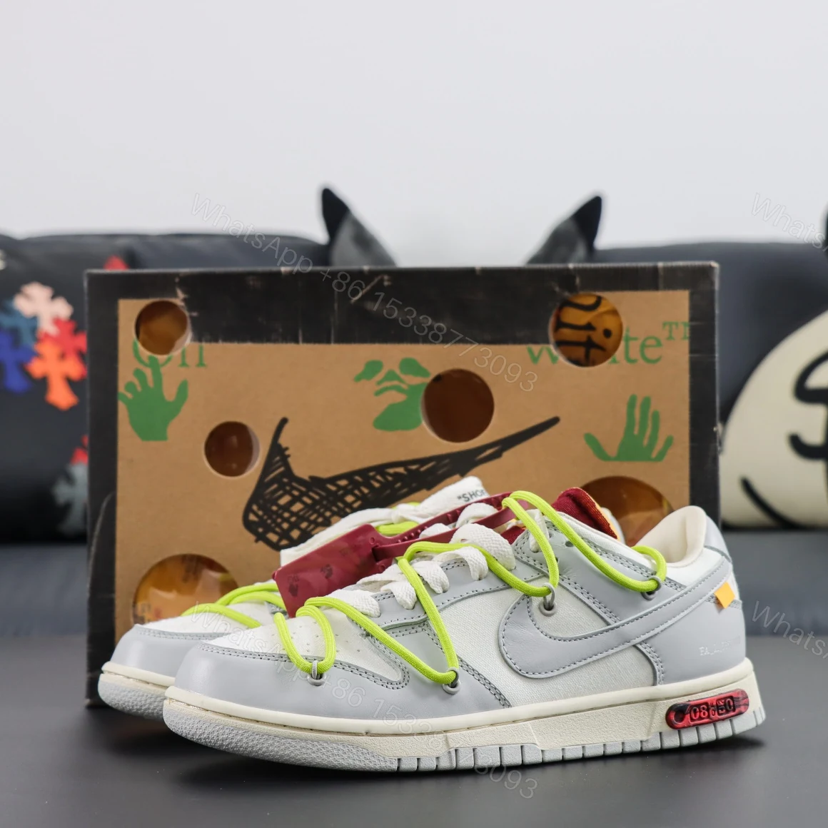 Off White x Nike Dunk “The 50” Lot NO.08 — view 1