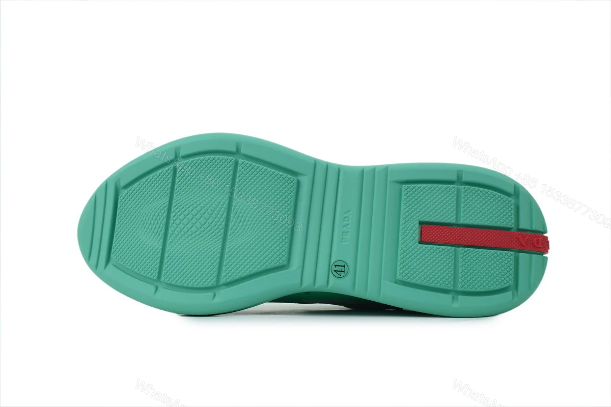 View 4 of Prada Sneakers Rubber Green