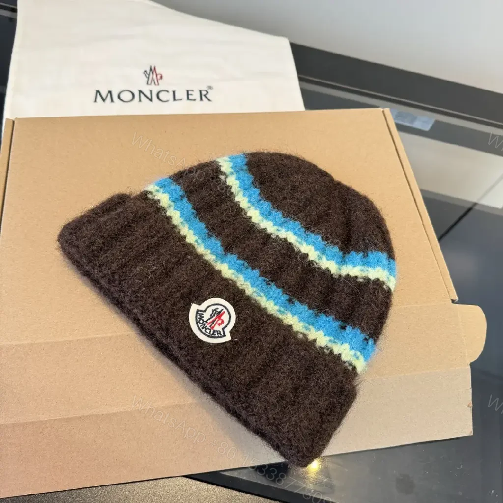 View 9 of Bold Stripes Cozy Warmth Knit Beanie
