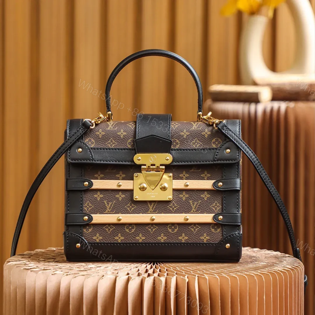 Louis Vuitton LV Monogram Trianon PM Top-Handle Bag Like Auth Handbags 21x18x11cm — view 1