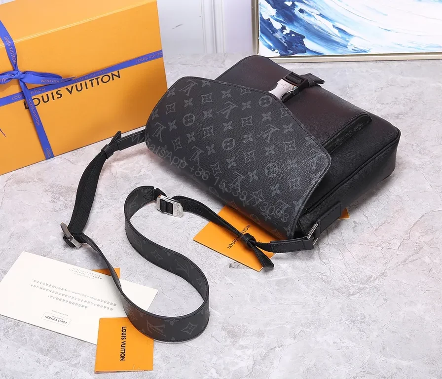 View 4 of Monogram Crossbody: Discreet Luxury, All-Day Utility Bag