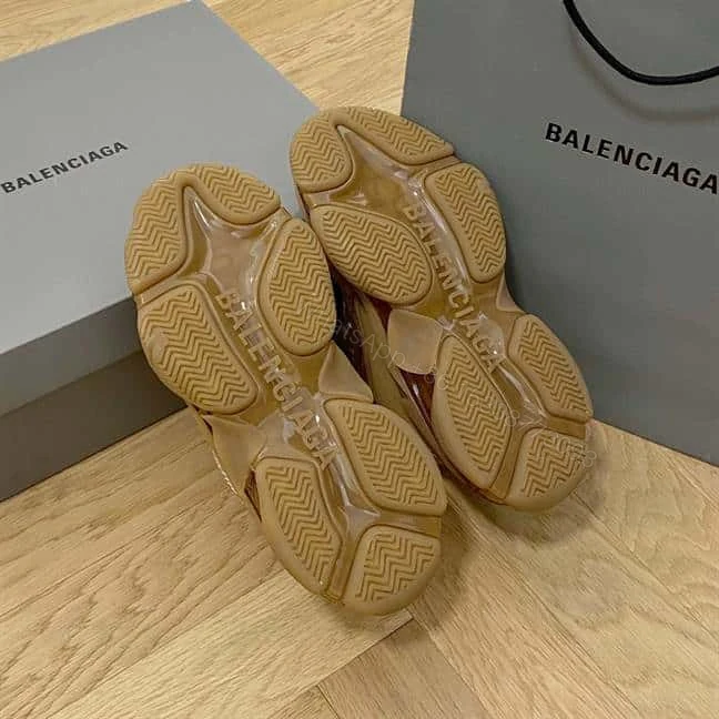 View 4 of BALENCIAGA MEN’S TRIPLE S SNEAKER CLEAR SOLE – BB184