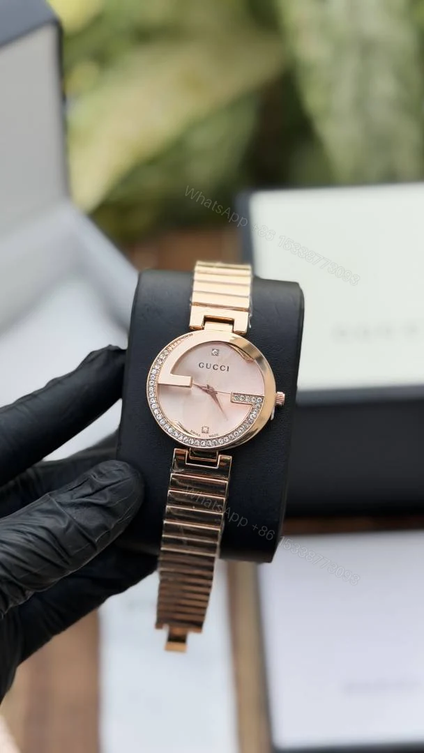 First Copy Gucci G-Timeless Rose Gold Pink Dial Women’s Analog Watch — view 1