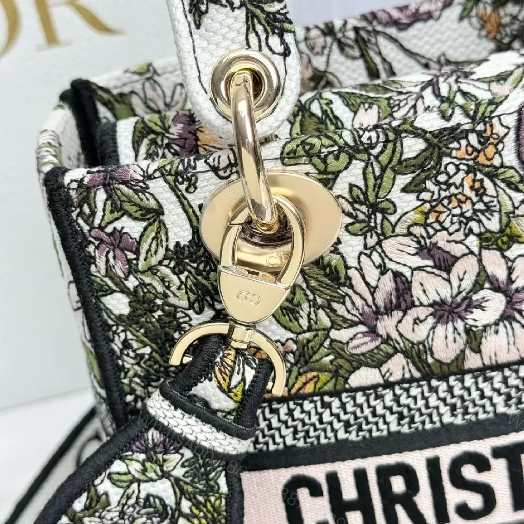 View 2 of Floral Jacquard Handbag — Elevated Everyday Luxury