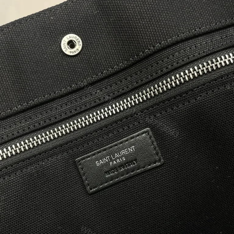 View 2 of Bold Rive Gauche Saint Laurent Tote Mesh Texture Backpack-Style Tote