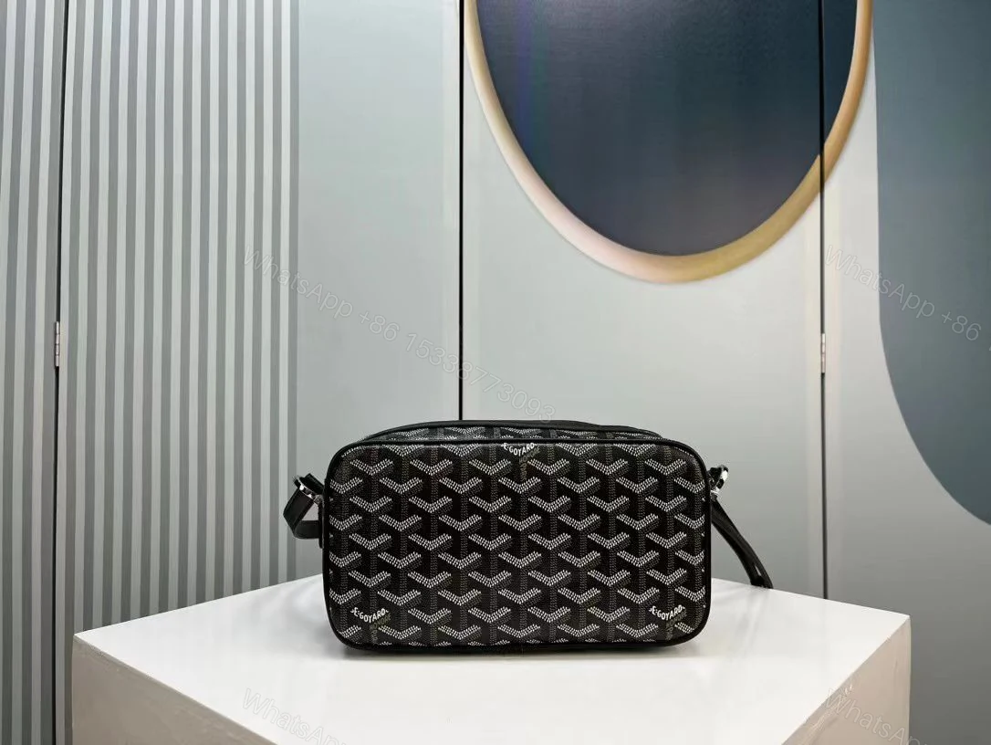 View 2 of GOYARD CAP VERT CROSSBODY GOYARDINE BLACK 23CM