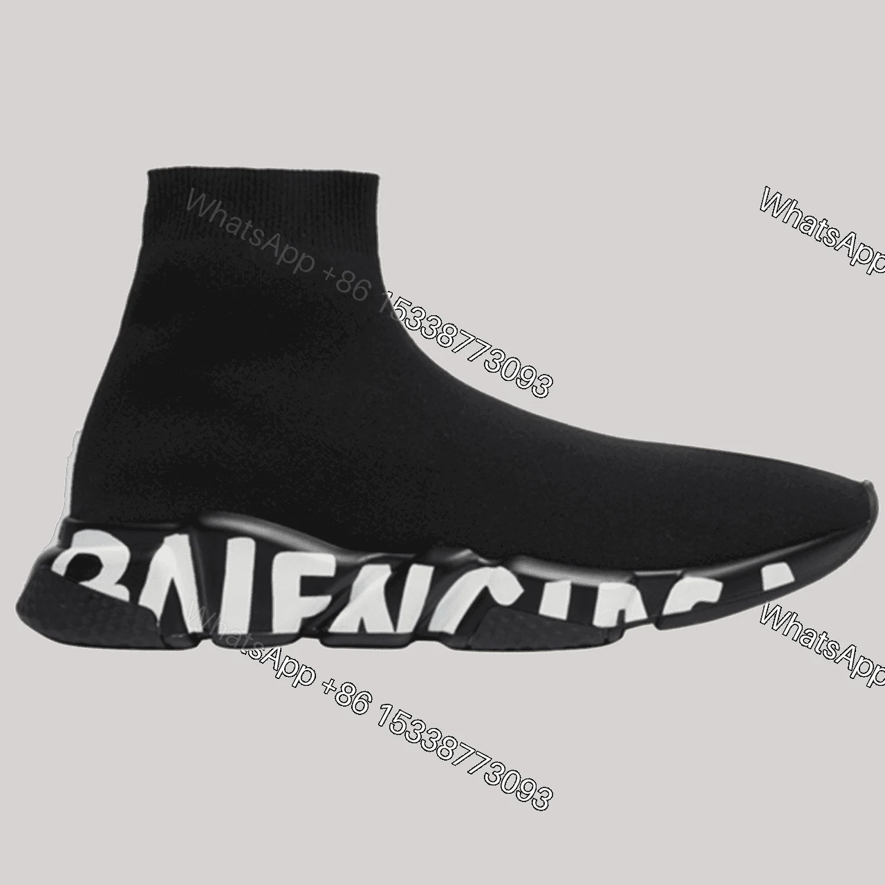 BALENCIAGA SPEED SNEAKER GRAFFITI — view 1