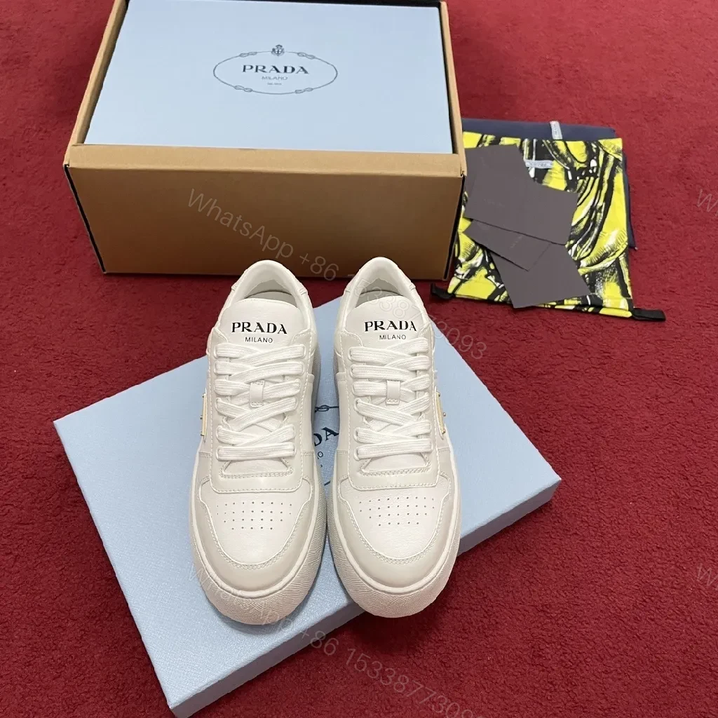 View 8 of White Leather Sneakers Minimalist Comfort Essence Footwear