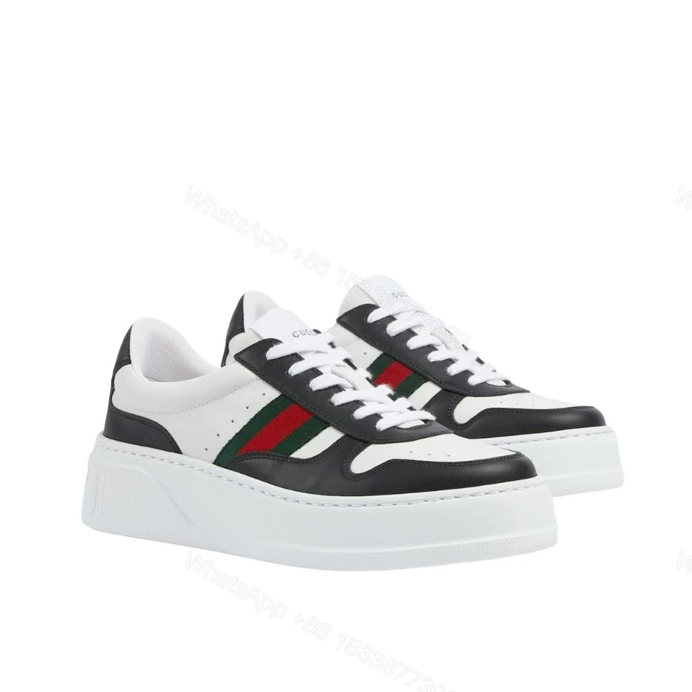 Gucci Women Chunky Trainers Black And White — view 1