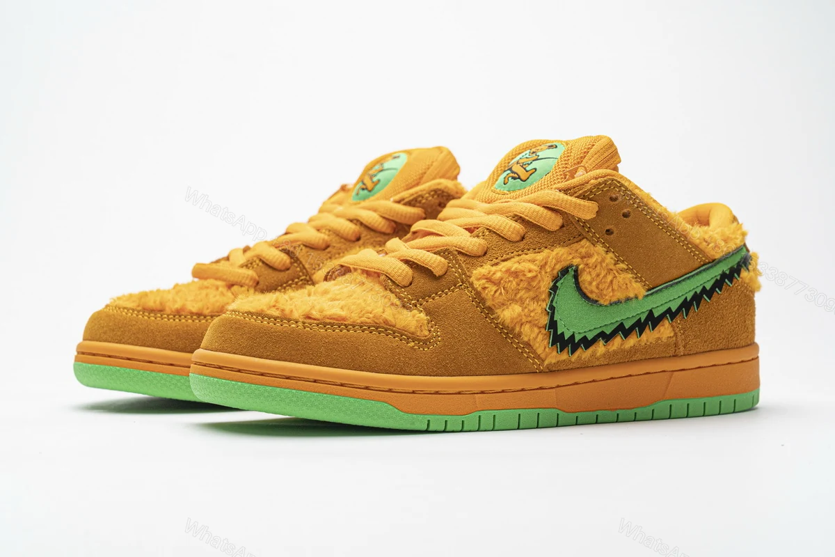 View 12 of Grateful Dead x Nike SB Dunk Low Pro QS “ Orange Bear” CJ5378-800