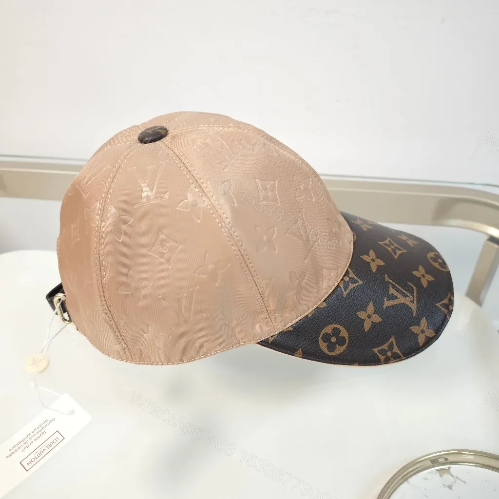 View 2 of Two-Tone LV Monogram Cap: Subtle Luxury Everyday Cap
