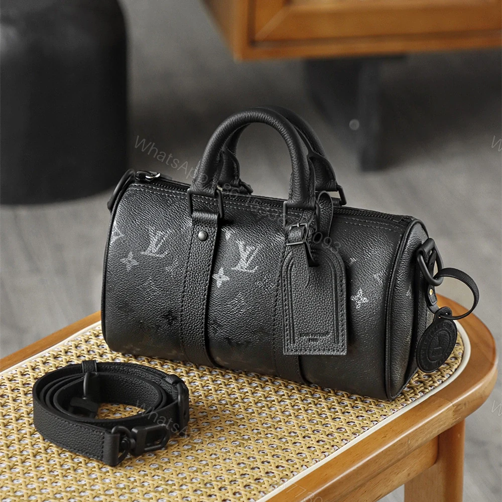 View 4 of 高仿LV*Keepall25系列M28369男士單肩包免檢版