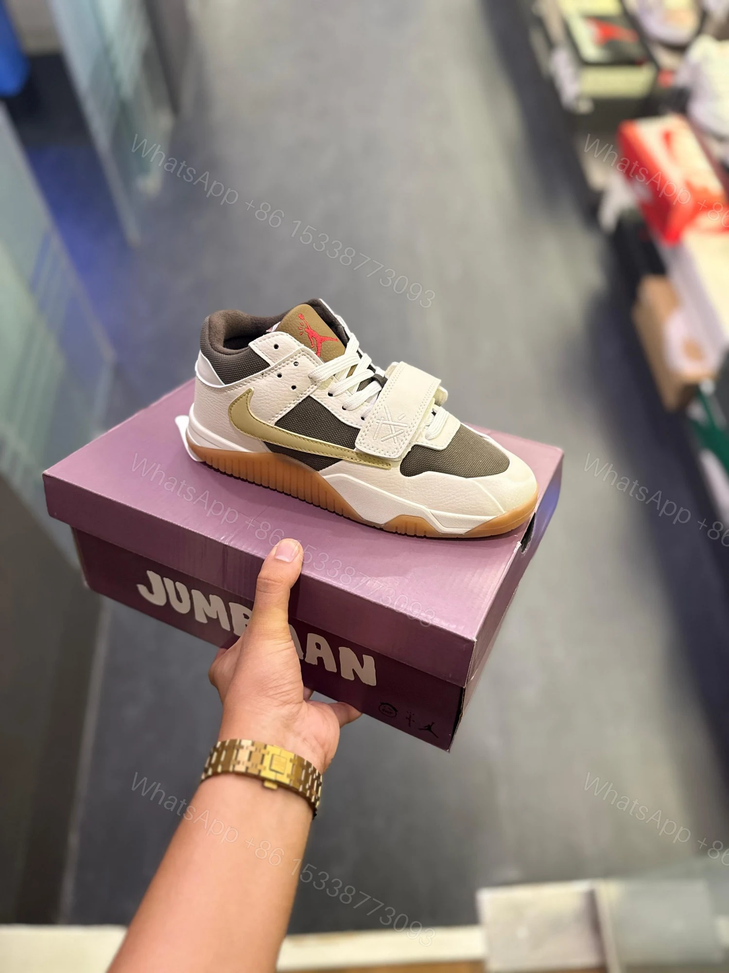 View 6 of FIRST COPY AIR JORDAN JUMPMAN JACK TR TRAVIS SCOTT