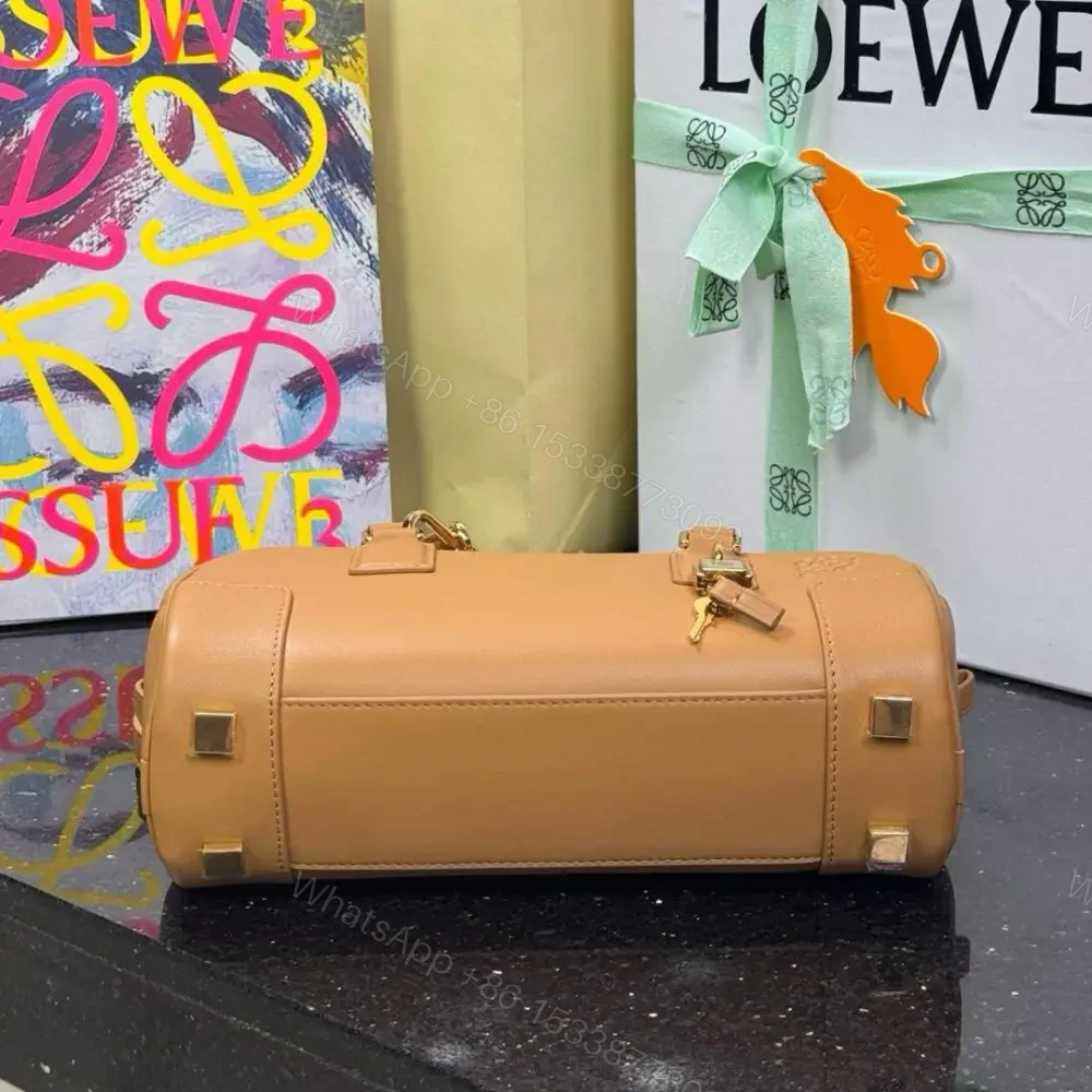 View 4 of 高仿Loewe*Amazona系列2586橫版手提包沙漠黃免檢版