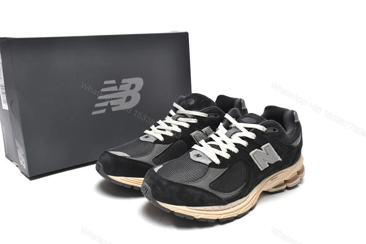 New Balance 2002R Grey Black M2002RHO — view 2