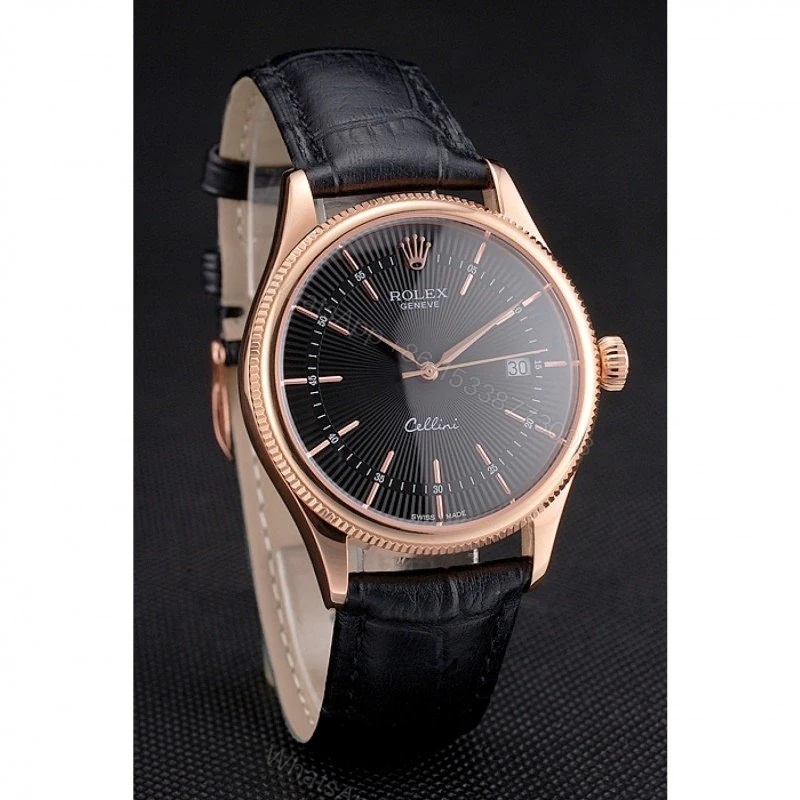 View 3 of Rolex Cellini Black Dial REP016799