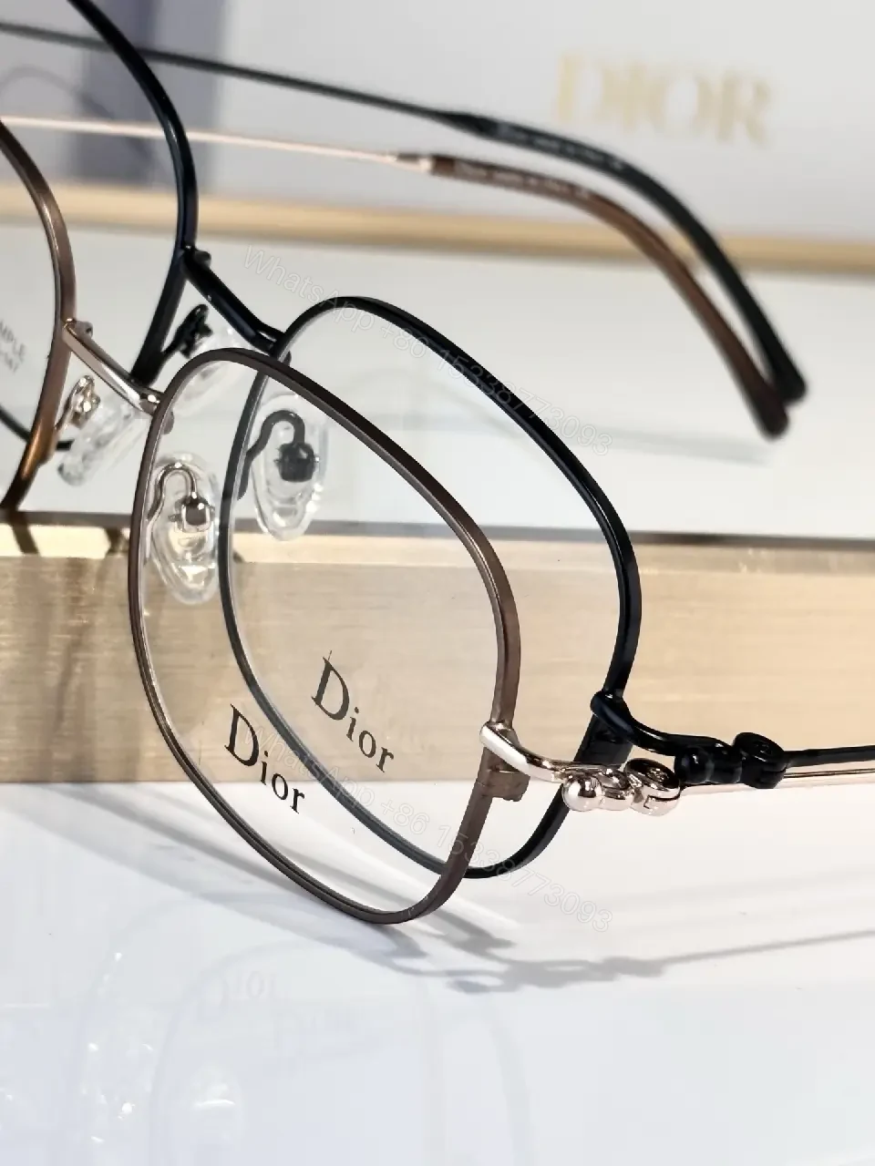 View 2 of Refined Titanium Eyewear: Subtle Geometry, All-Day Comfort
