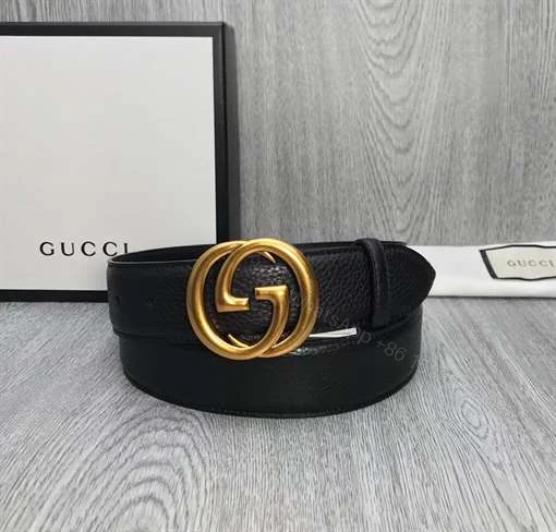 View 2 of GUCCI MEN’S INTERLOCKING GG REVERSIBLE LEATHER BELT – B47