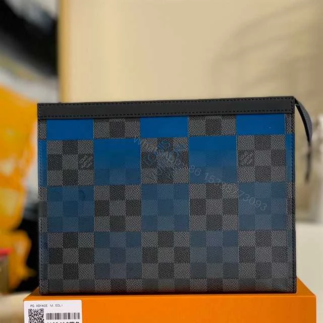 View 2 of POCHETTE VOYAGE MM DAMIER GRAPHITE CANVAS N60412