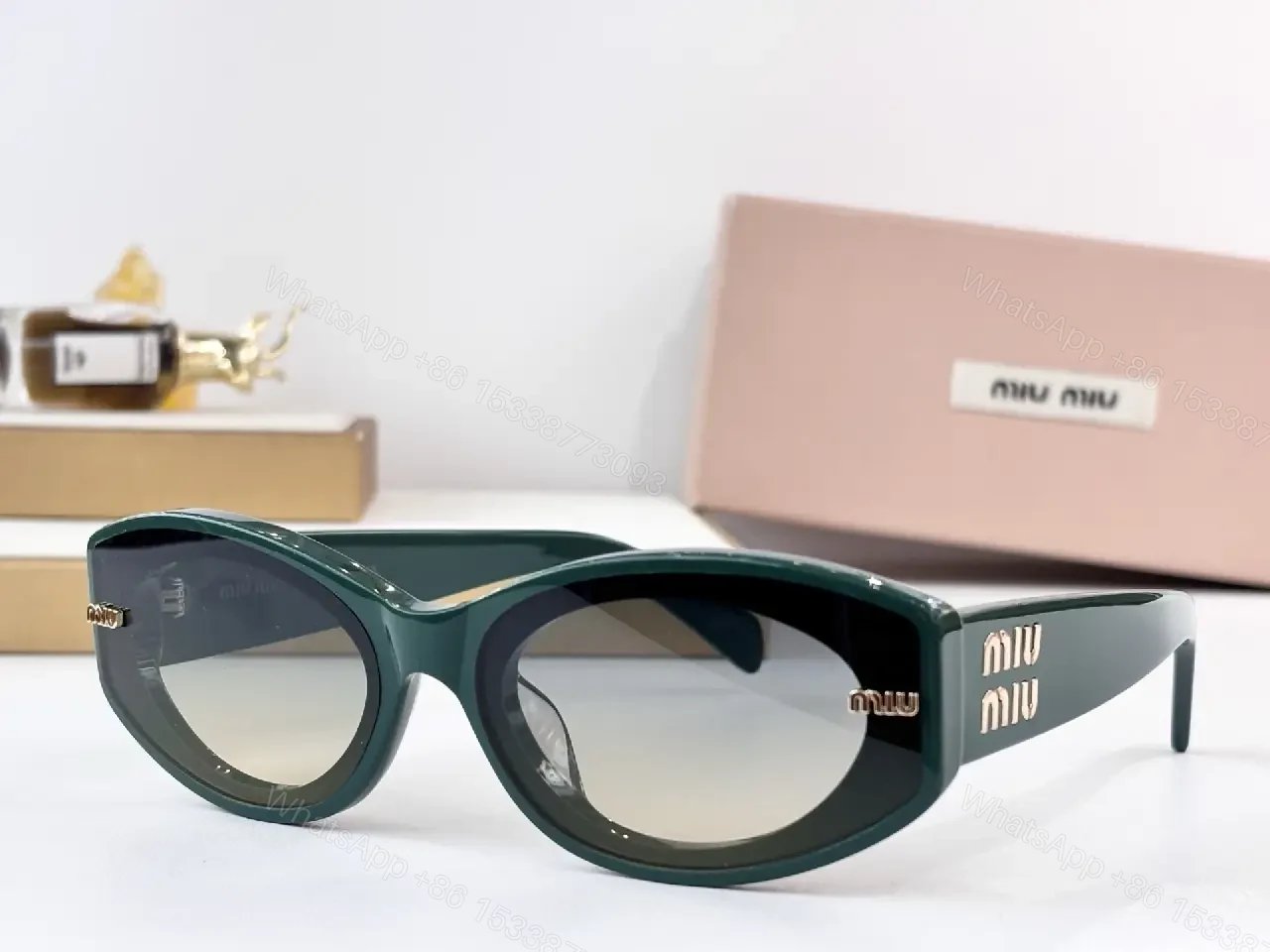 View 3 of Two-Tone Cat-Eye Sunglasses: Luxe Comfort