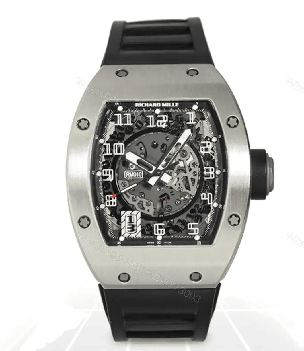 View 4 of Richard Mille Swiss Clone – RM 010 AH WG Best Clone