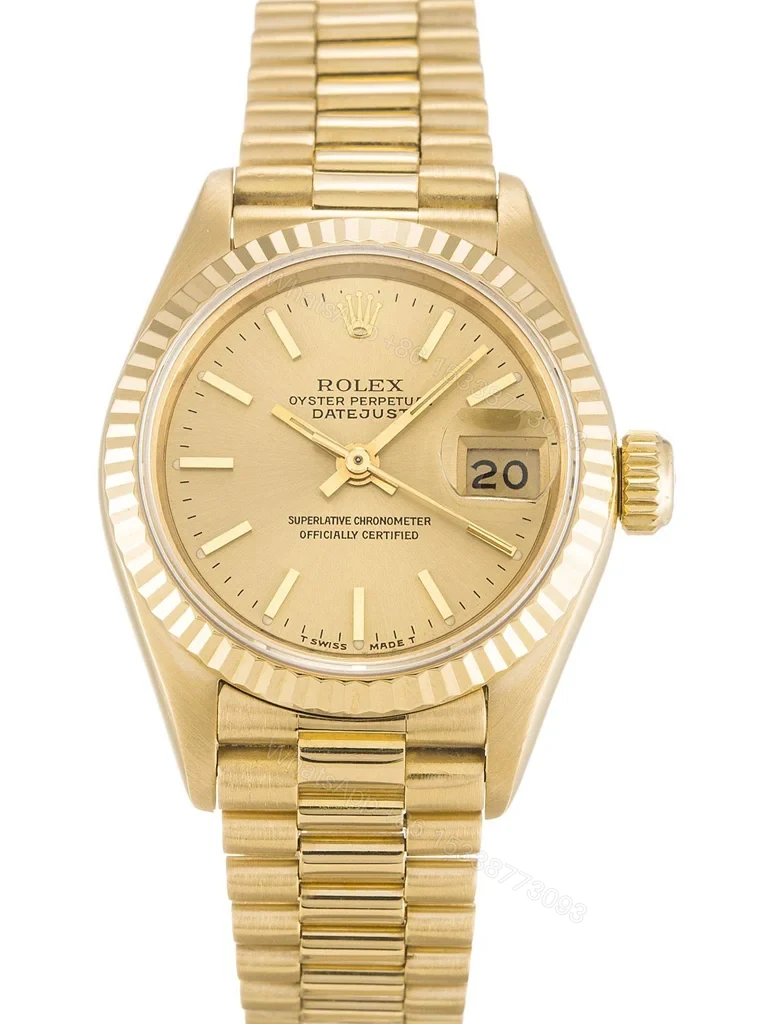 Replica Rolex Lady-Datejust Champagne Dial 69178 26 mm — view 1
