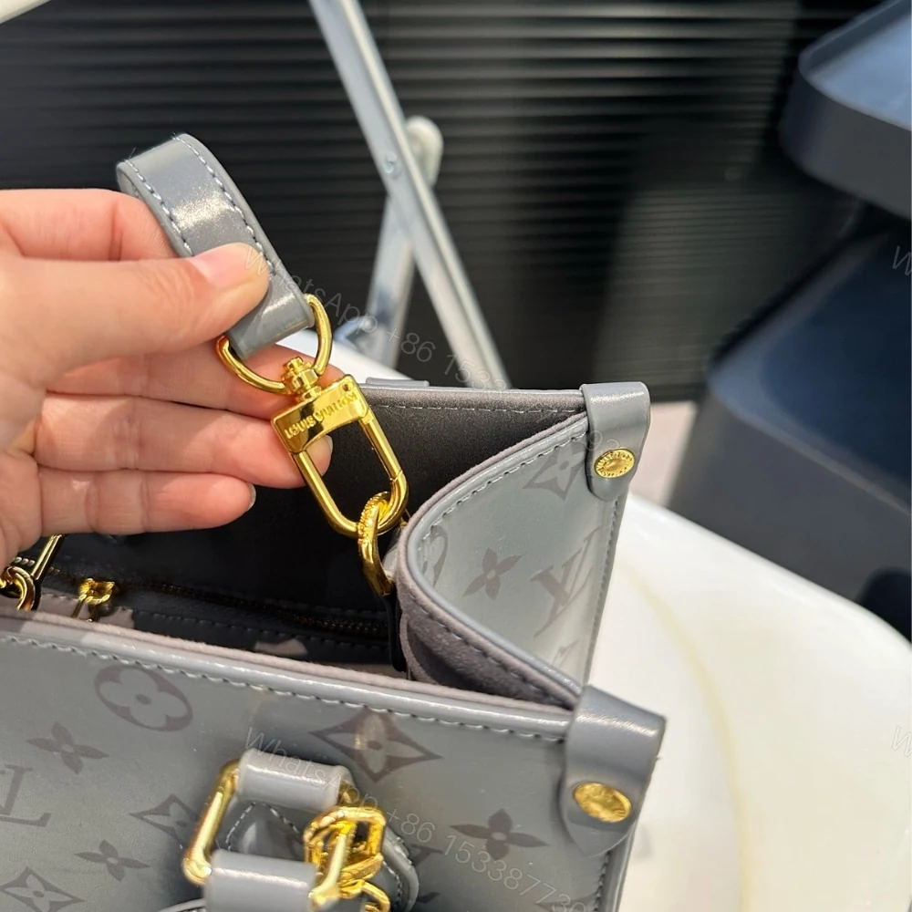 View 7 of Louis Vuitton Onthego PM Trianon Grey 25Cm M12465