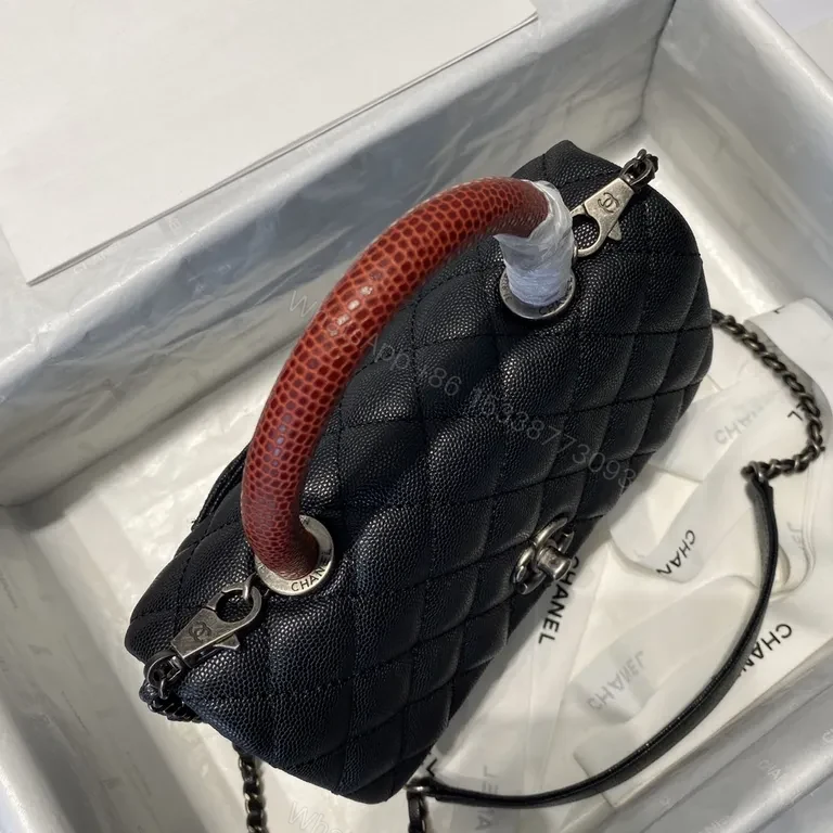 View 3 of Quilted Leather Shoulder Bag: Modern Luxe, Everyday Style