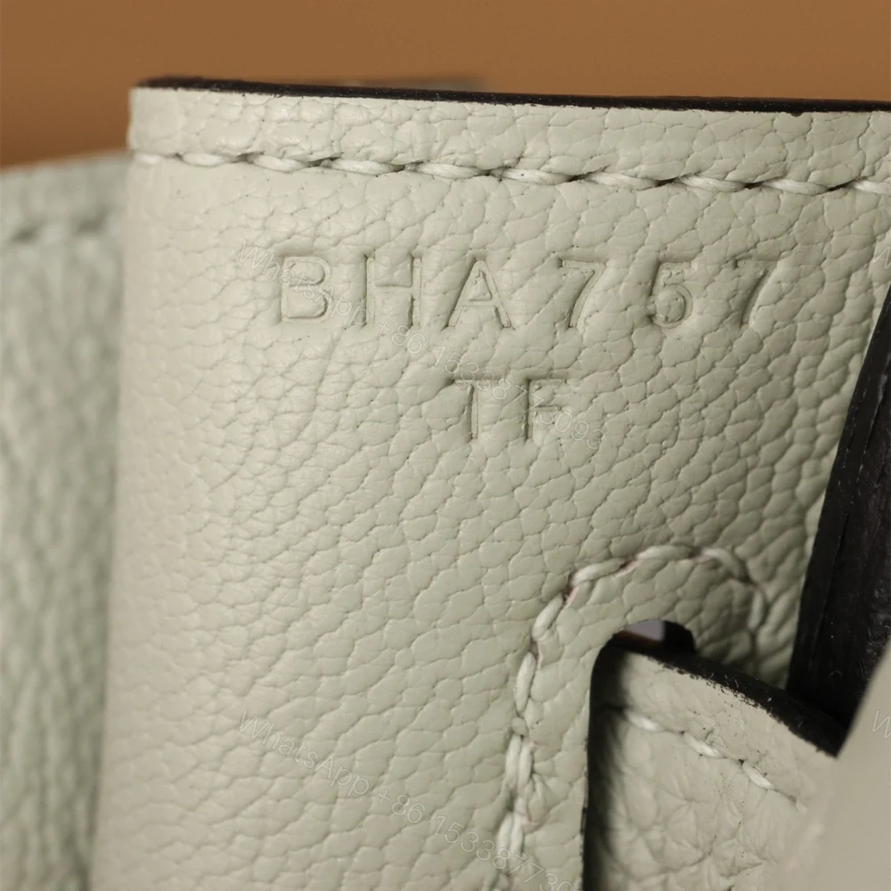 View 6 of 高仿Hermes*Birkin25Togo牛皮水晶灰銀扣/純手工