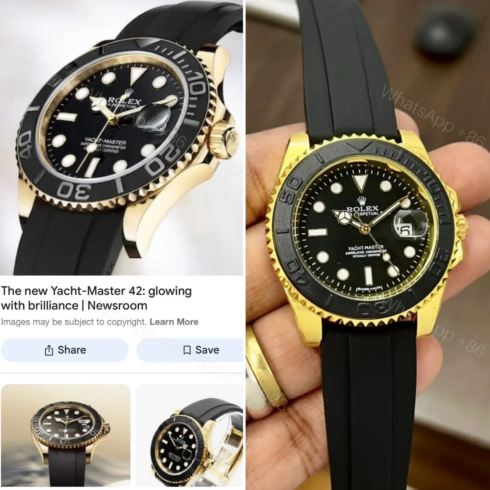 View 5 of Rolex Yacht Master Gold Case