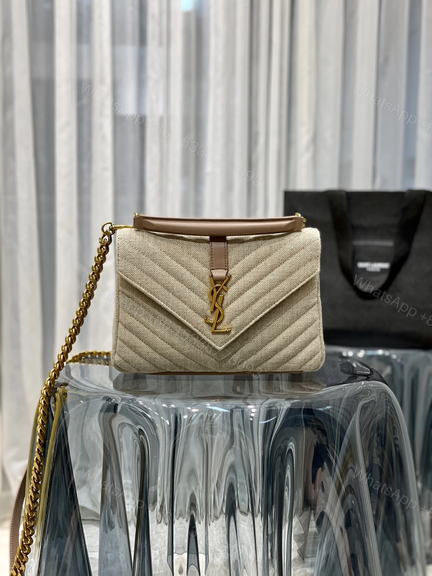 YSL Laurent College Medium — view 1