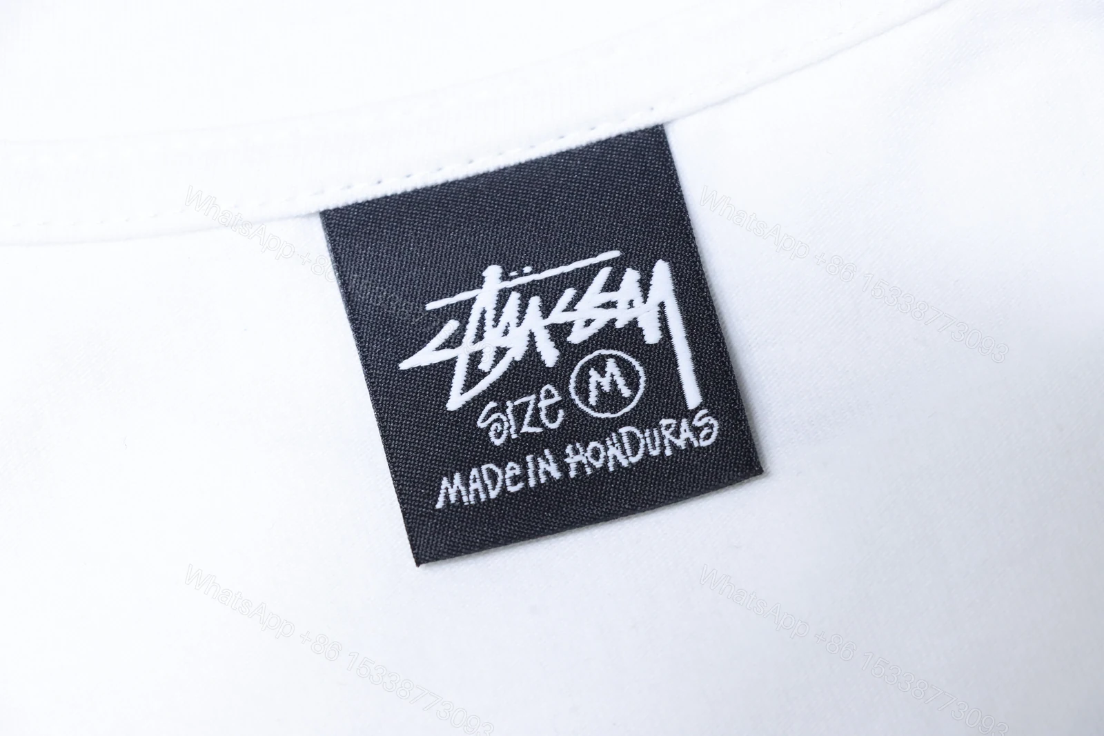 View 8 of Stussy World Tour Collection Printed Short Sleeve Shirt 2 white
