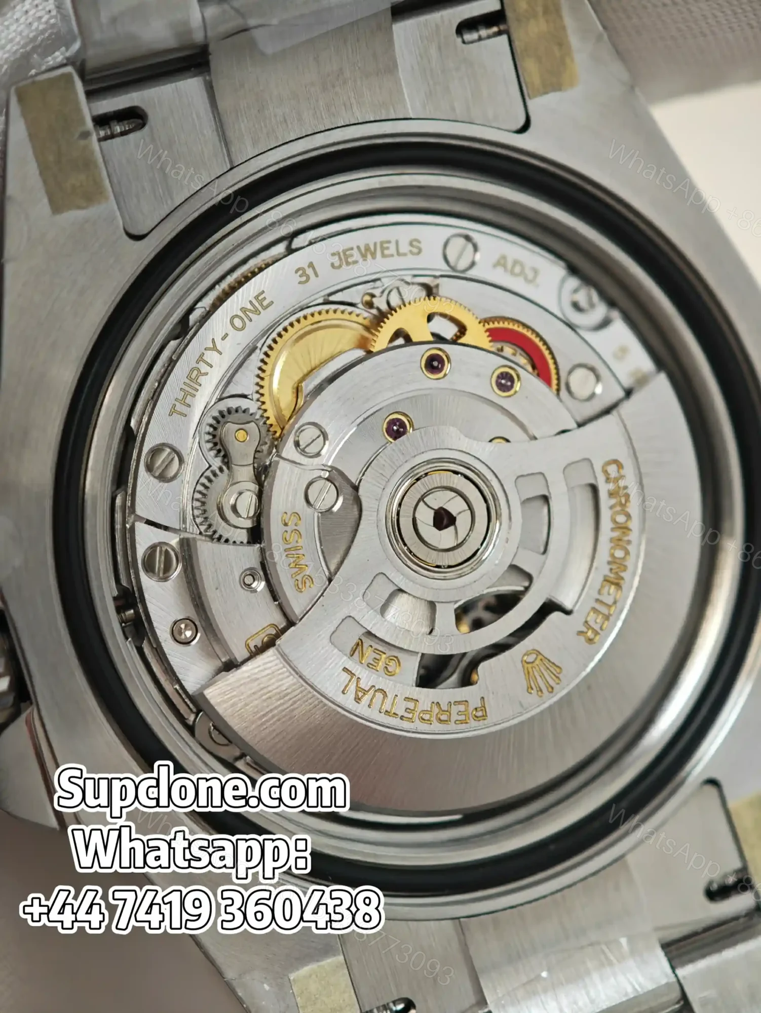 View 7 of Rolex Super Clone Watches 1:1 Batman GMT-Master II 126710BLNR DD3285 Oyster