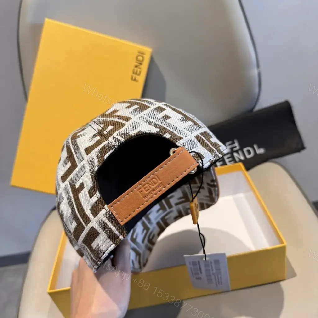 View 7 of Bold Monogram Cap: Luxe Pattern, Everyday Elevated