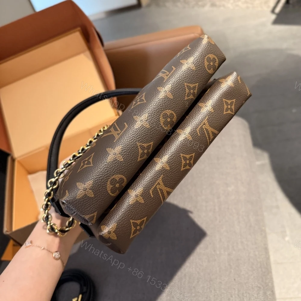 View 5 of Louis Vuitton Be Alma Monogram Canvas Brown 20Cm M12996