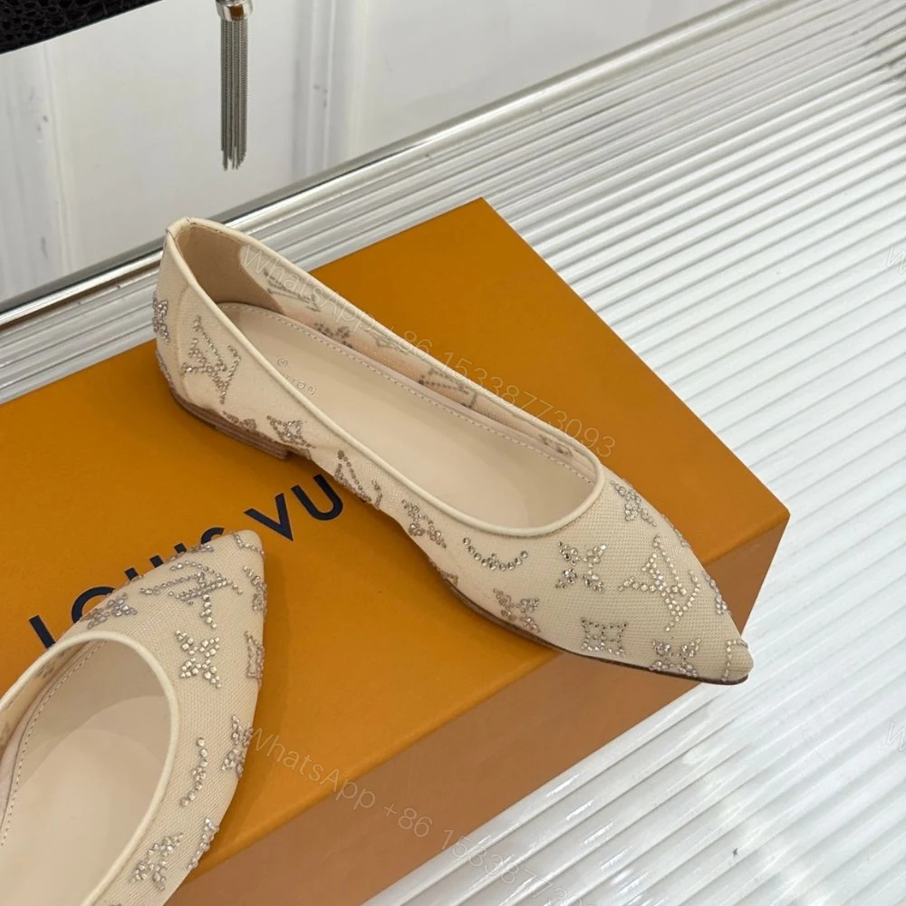 View 5 of Louis Vuitton Gala Flat Ballerina Nude 1AIDQS